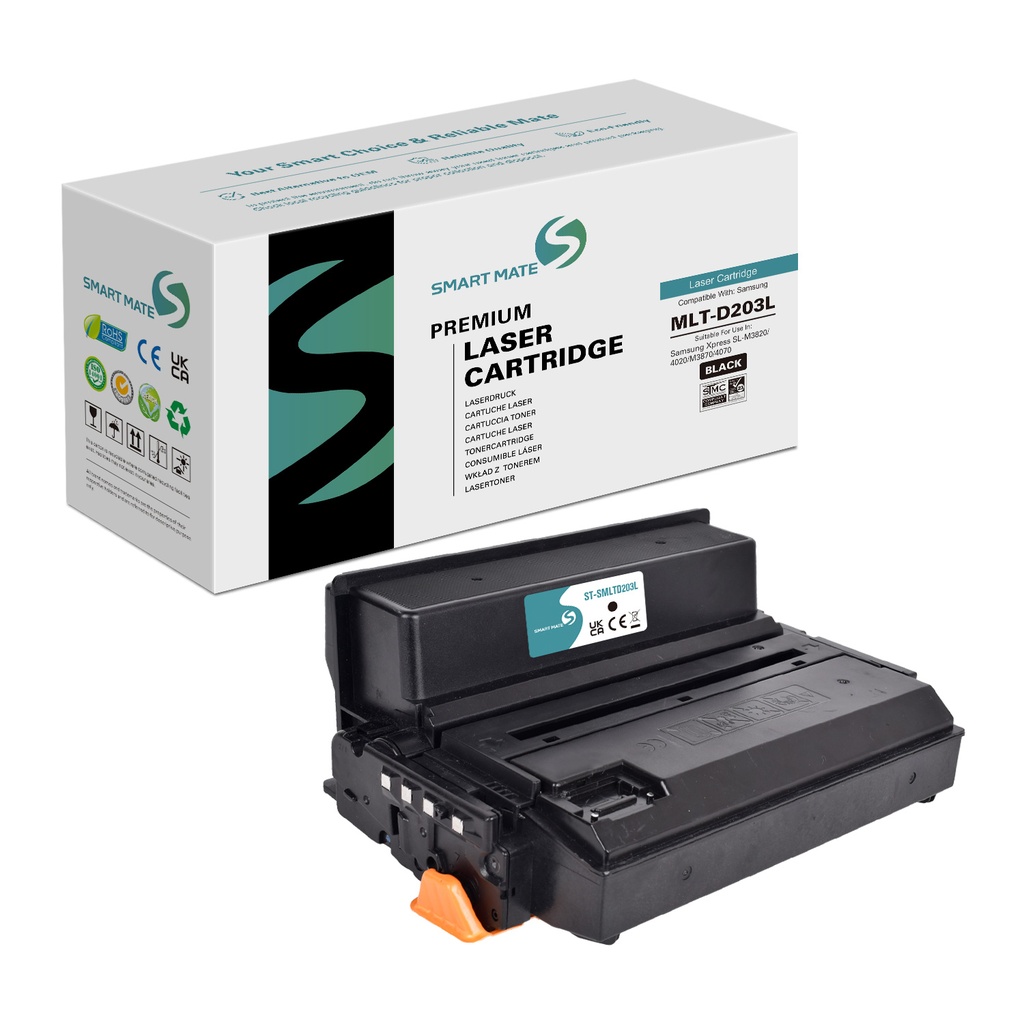 SMART MATE Remanufactured Samsung SU897A (MLT-D203L) Toner Mono