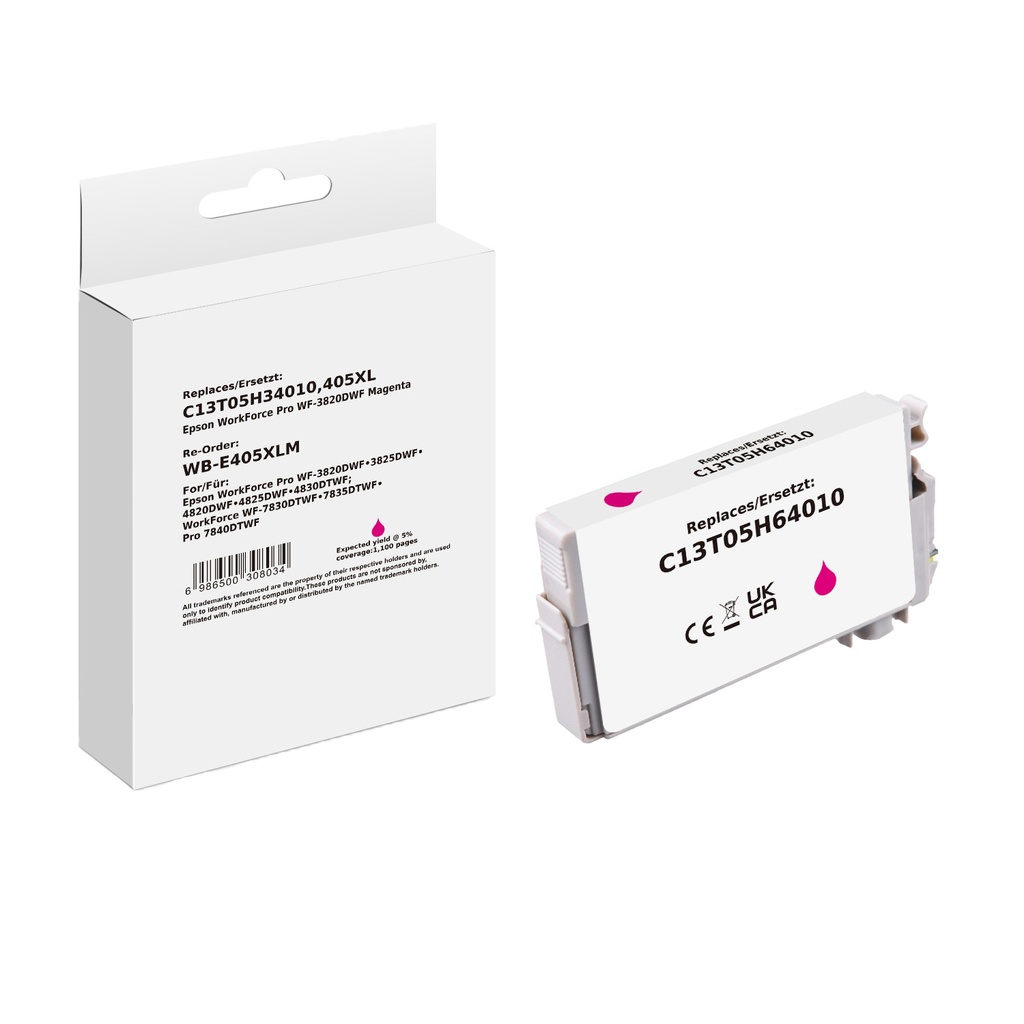 White Box Standard Compatible Epson C13T05H34010 (405XL) Inkjet Cartridge Magenta