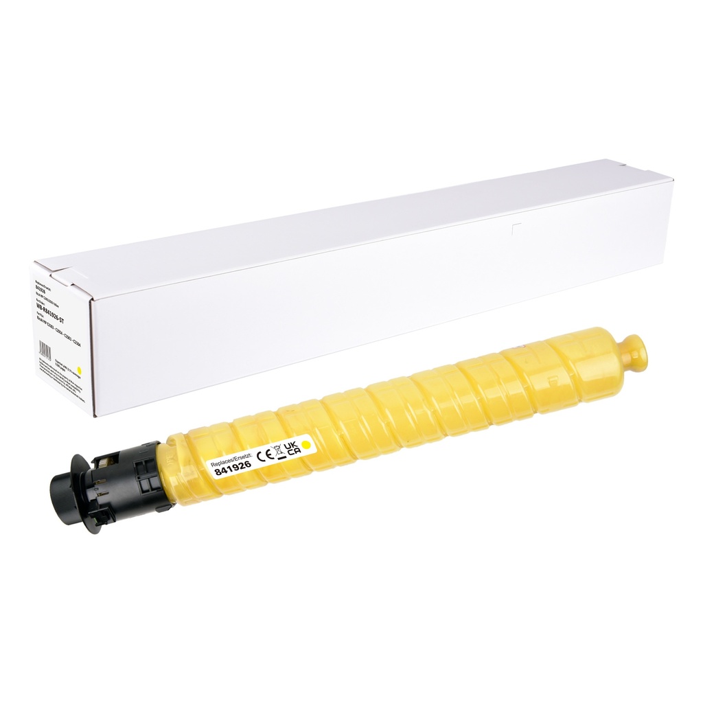 White Box Standard Remanufactured Ricoh 841926 Copier Toner Yellow