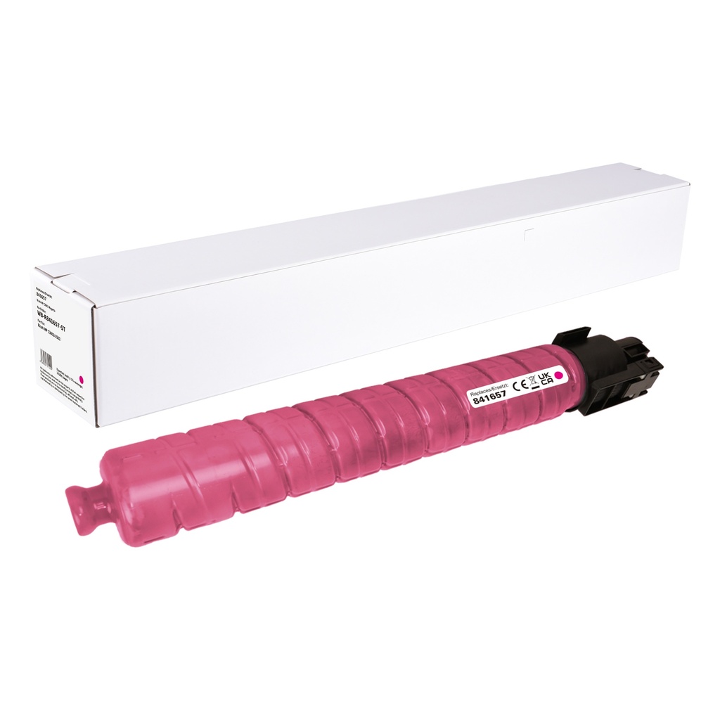 White Box Standard Remanufactured Ricoh 841657 Copier Toner Magenta