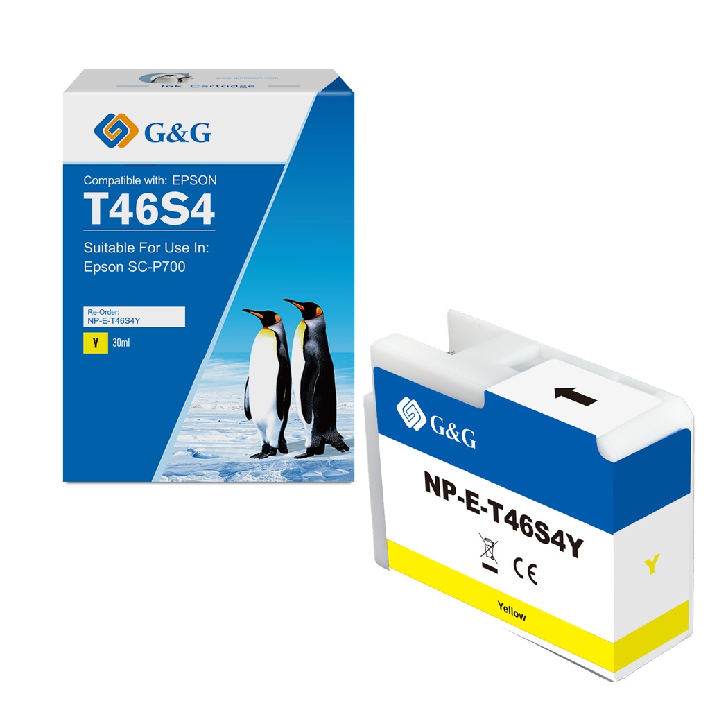 G&G Compatible Epson T46S4Y(PG) Inkjet Cartridge Yellow