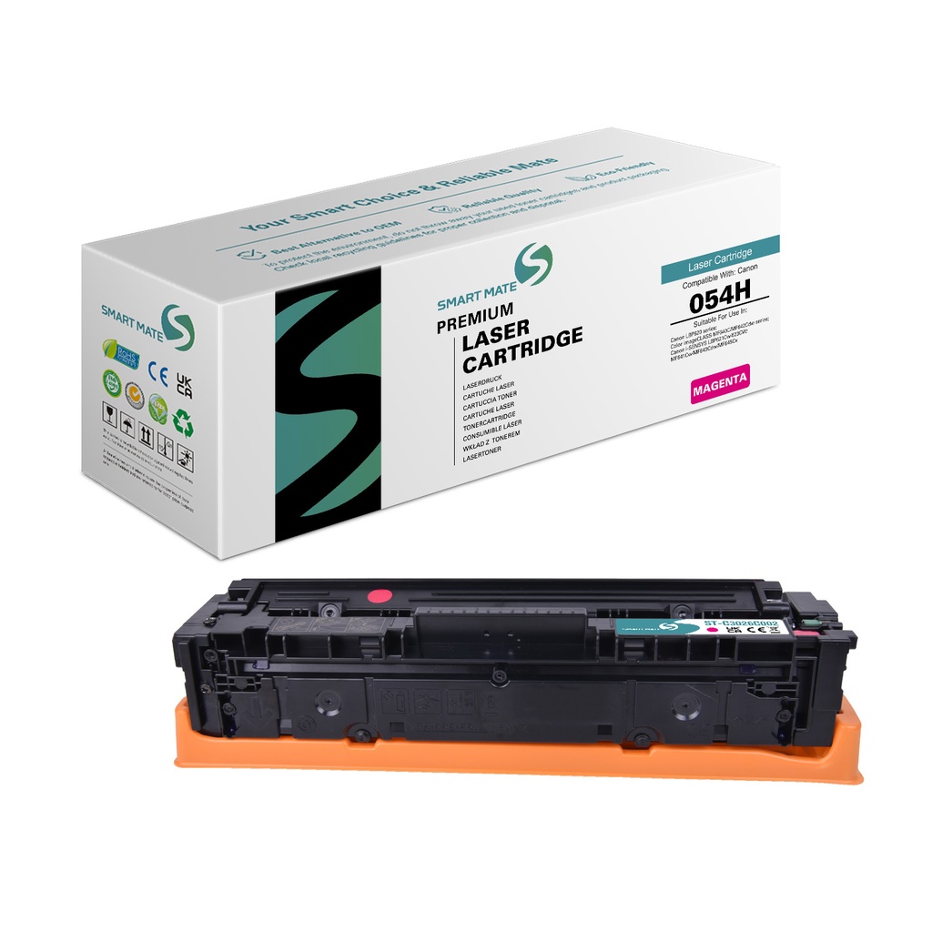 SMART MATE Remanufactured Canon 3026C002 (054H) Toner Magenta