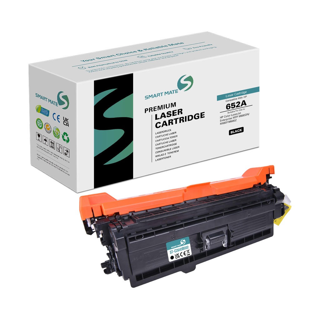 SMART MATE Remanufactured HP CF320A (652A) Toner Black