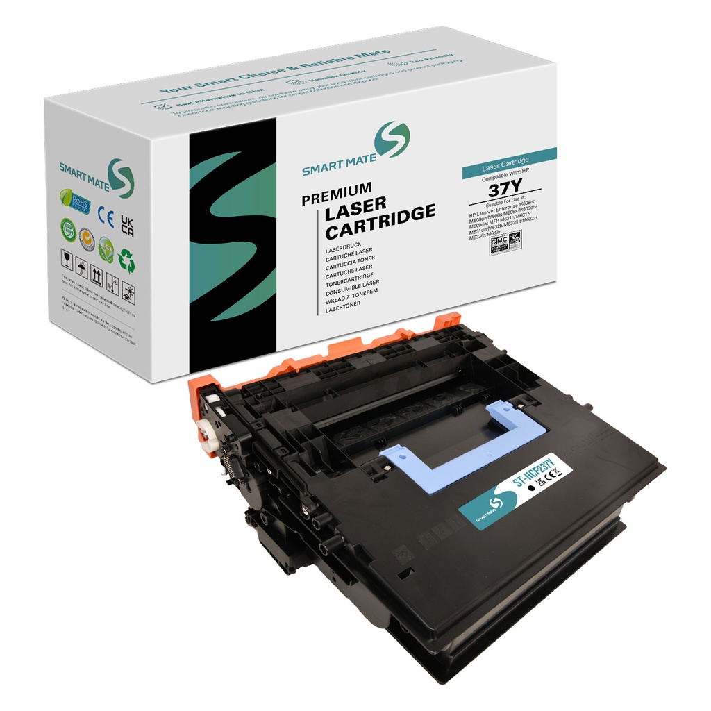 SMART MATE Remanufactured HP CF237Y (37Y) Toner Mono