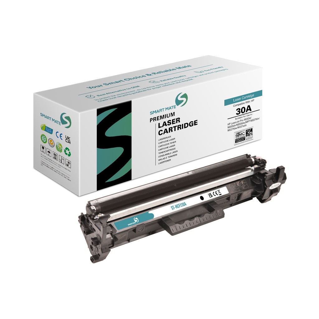 SMART MATE Remanufactured HP CF230A (30A) Toner Mono