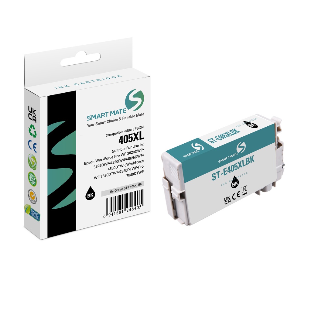 SMART MATE Compatible Epson C13T05H14010 (405XL) Inkjet Cartridge Black