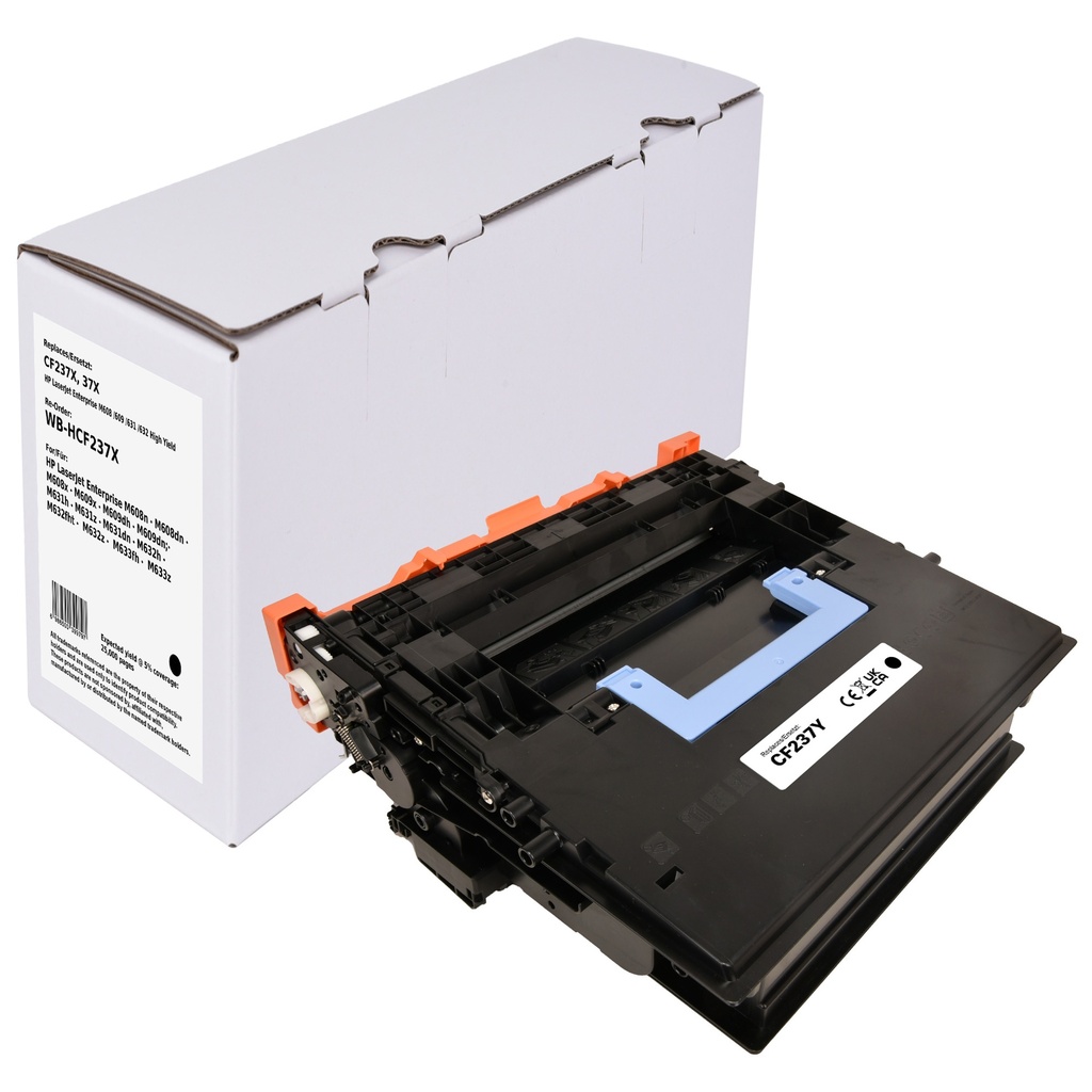 White Box Standard Remanufactured HP CF237Y (37Y) Toner Mono