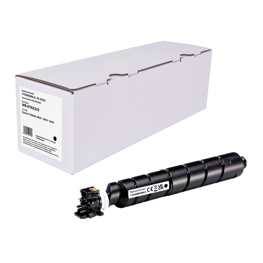 White Box Standard Remanufactured Kyocera 1T02NK0NL0 (TK-6325) Copier Toner Mono