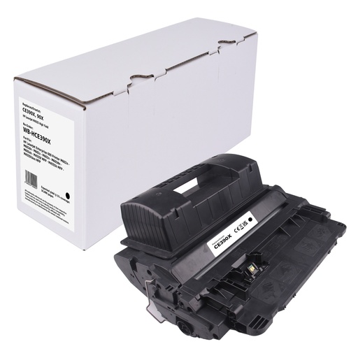 [WB-HCE390X] White Box Standard Remanufactured HP CE390X (90X) Toner Mono