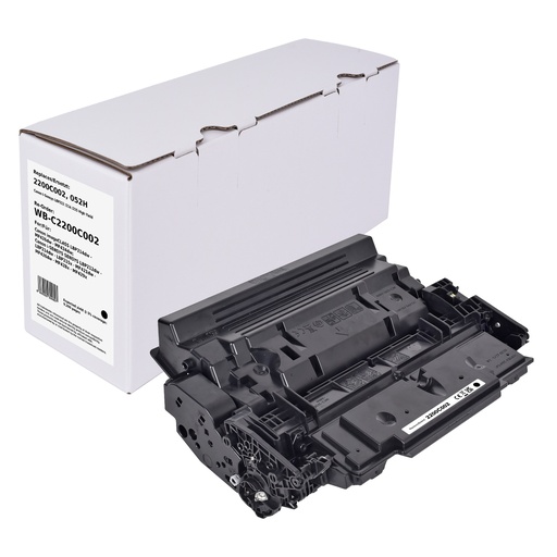 [WB-C2200C002] White Box Standard Remanufactured Canon 2200C002 (052H) Toner Mono