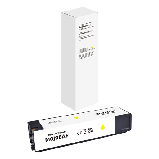 [WB-RH991XLY-SC] White Box Standard Remanufactured HP M0J98AE (991XL) Inkjet Cartridge Yellow