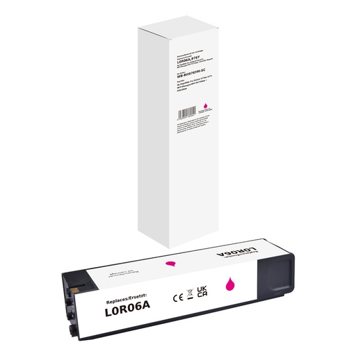 [WB-RH976YM-SC] White Box Standard Remanufactured HP L0R06A (976Y) Inkjet Cartridge Magenta