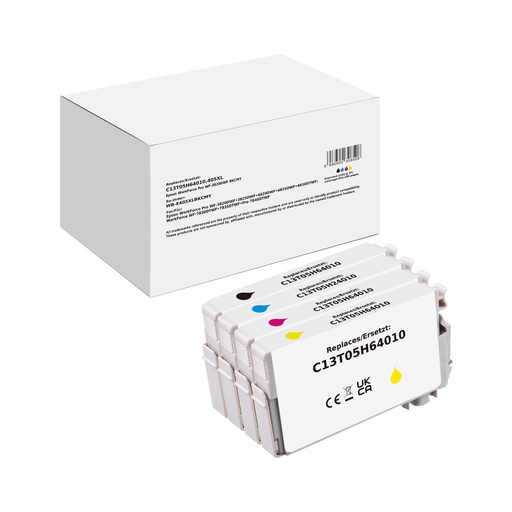 [WB-E405XLBKCMY] White Box Standard Compatible Epson C13T05H64010 (405XL) Inkjet Cartridge Black/Cyan/Magenta/Yellow