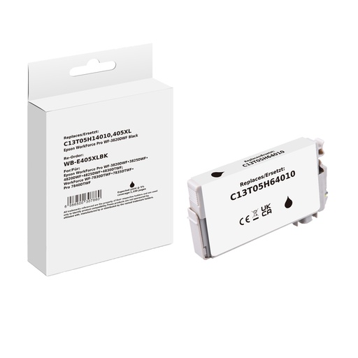 [WB-E405XLBK] White Box Standard Compatible Epson C13T05H14010 (405XL) Inkjet Cartridge Black