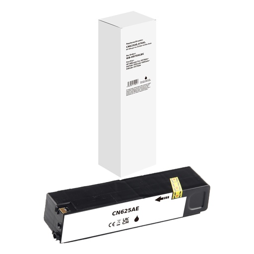 [WB-H970XLBK] White Box Standard Compatible HP CN625AM (970XL) Inkjet Cartridge Black