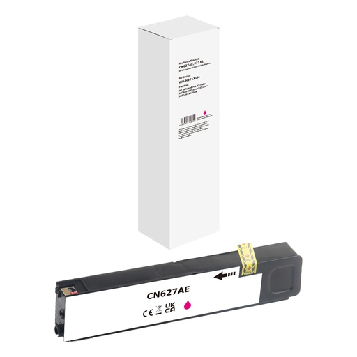 [WB-H971XLM] White Box Standard Compatible HP CN627AM (971XL) Inkjet Cartridge Magenta