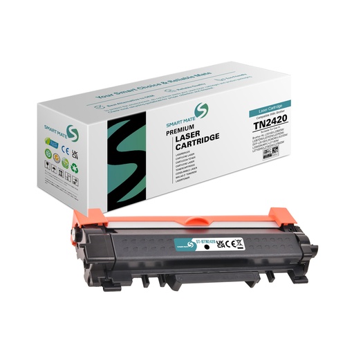 [ST-BTN2420] SMART MATE Remanufactured Brother TN-2420 Toner Mono