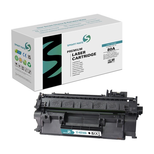 [ST-HCF280A] SMART MATE Remanufactured HP CF280A (80A) Toner Mono