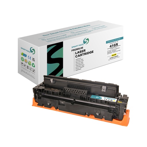 [ST-HCF412X] SMART MATE Remanufactured HP CF412X (410X) Toner Yellow