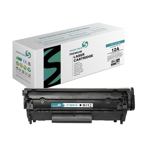 [ST-HQ2612A] SMART MATE Remanufactured HP Q2612A (12A) Toner Mono