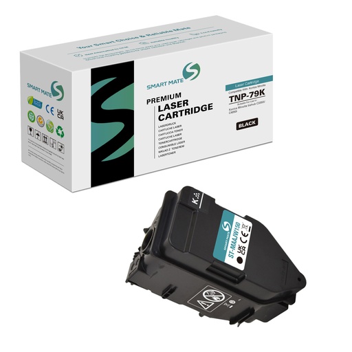 [ST-MAAJW150] SMART MATE Remanufactured Konica Minolta AAJW150 (TNP-79K) Toner Black