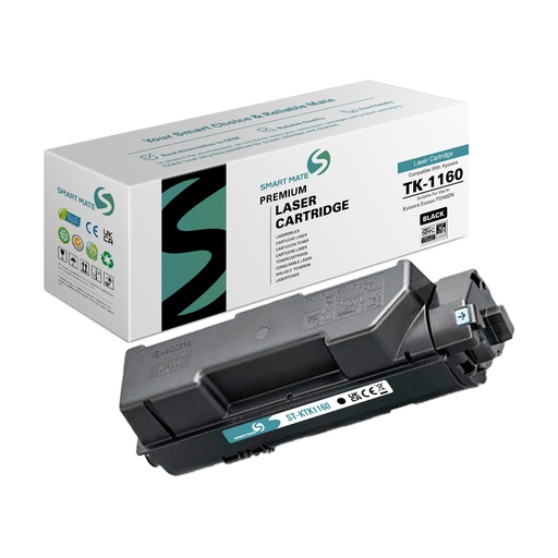 [ST-KTK1160] SMART MATE Remanufactured Kyocera 1T02RY0NL0 (TK-1160) Toner Mono