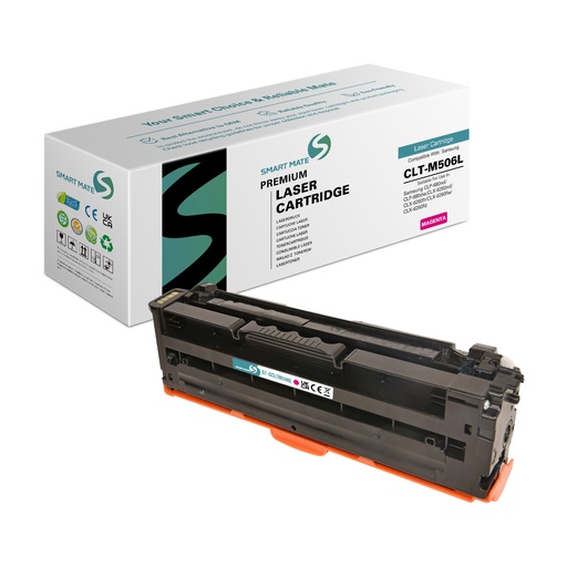 [ST-SCLTM506L] SMART MATE Remanufactured Samsung SU305A (CLT-M506L) Toner Magenta