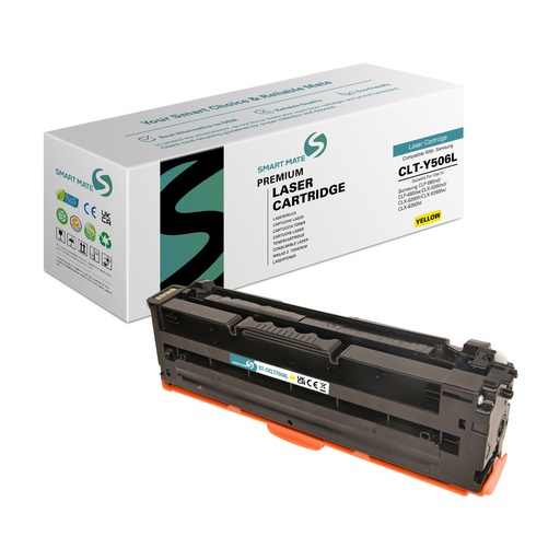 [ST-SCLTY506L] SMART MATE Remanufactured Samsung SU515A (CLT-Y506L) Toner Yellow